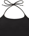Halter Backless Crop Tank Air Top